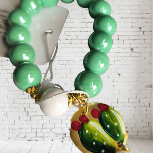 AMY BR CER VERDE CIONDOLO FICHI