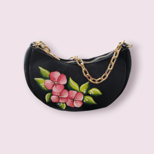 AMELIE BORSA BARCHETTA PELLE NERA