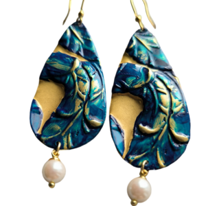 AMY ORECCHINI BLU GOCCIA